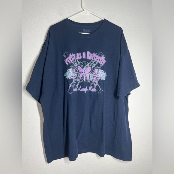 Bleu Coton T-shirt Size 3XL - Picture 1 of 5